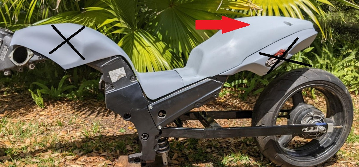 KAWASAKI ZX14 06-11' PRO STEP SEAT