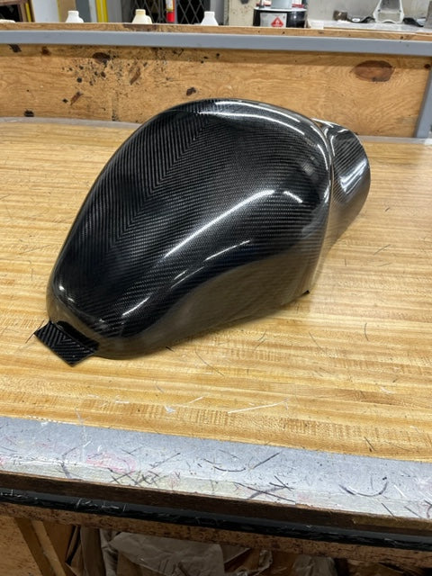 SUZUKI HAYABUSA 99-20' CARBON LOWERED TANK TOP
