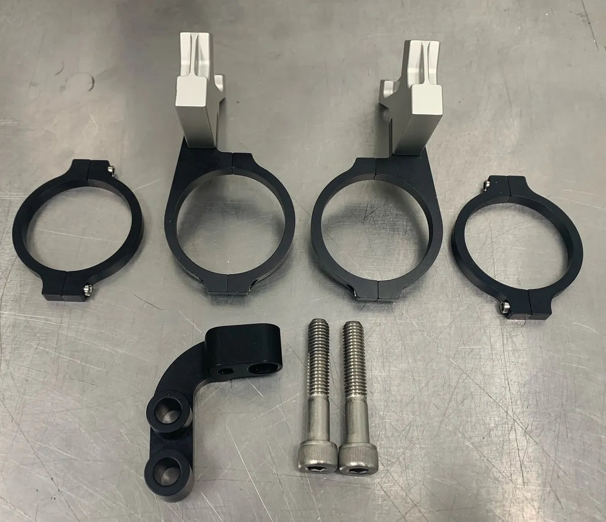 DUCATI V2/V4 FLOATING FRONT FENDER KIT